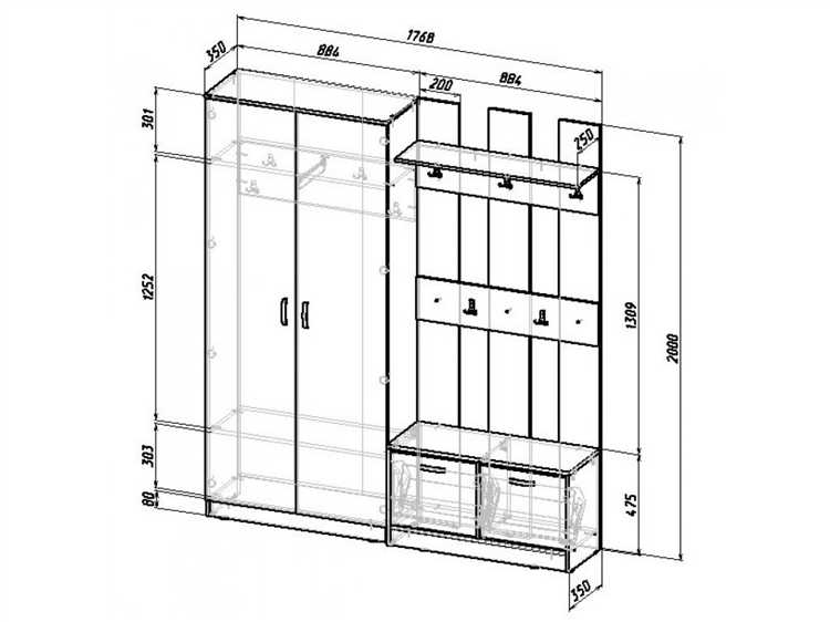 Как рассчитать вес комбинированного шкафа с металлическими элементами