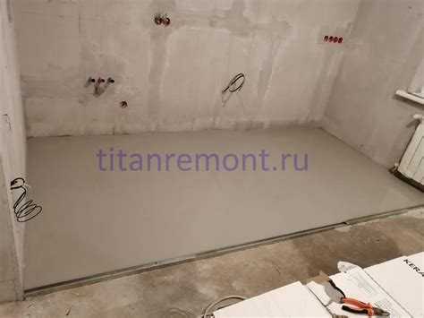 Как выбрать толщину стяжки для подвала