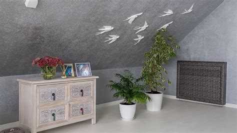 Сочетание жидких обоев с другими отделочными материалами