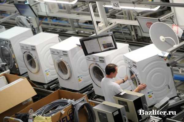 Основные страны производства стиральных машин Aeg