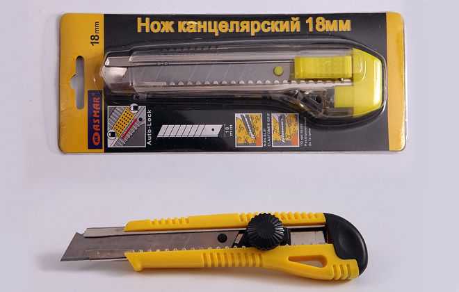 Чем заменить нож при резке линолеума