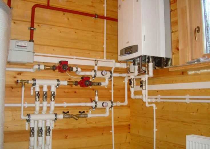 Где установить газовый котел в частном доме для отопления