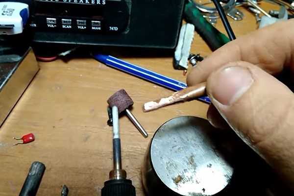 Из чего можно сделать жало для паяльника