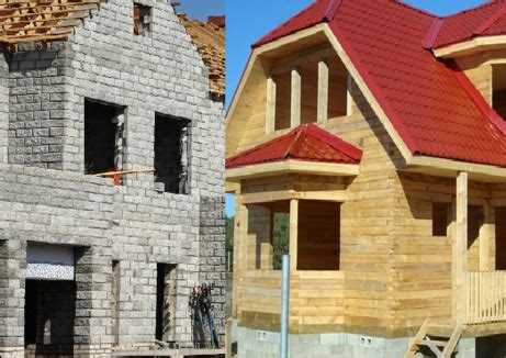 Сравнение клеёного бруса и профилированного бруса: что выбрать для стен