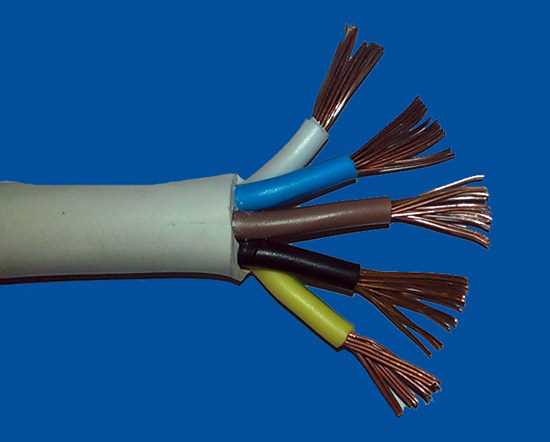 Выбор сечения кабеля ПВС для бытовых и производственных нагрузок