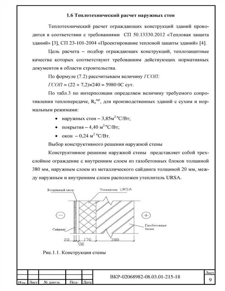 Как делать теплотехнический расчет стен