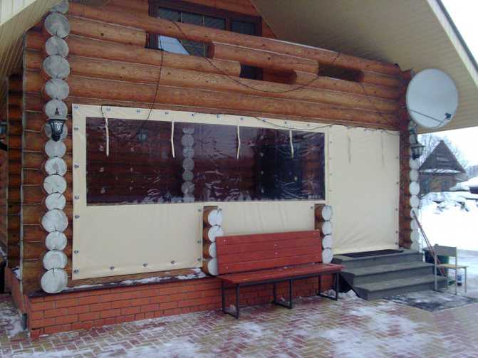 Как делают мягкие окна из пвх для беседок