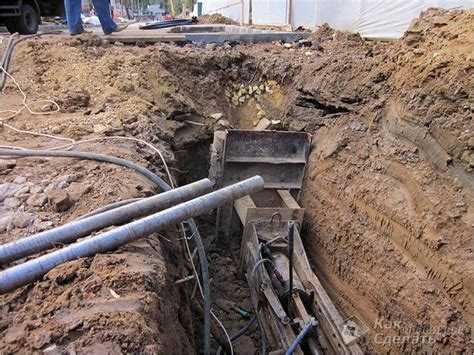 Использование пневматических и гидравлических молотов при проколе земли