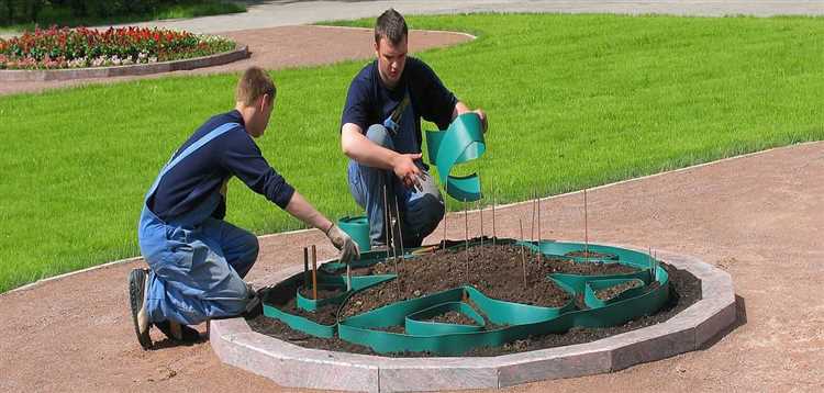 Уход за бордюрной лентой в разные сезоны