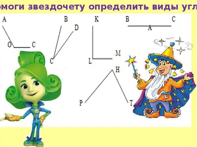 Правильное расположение центра транспортира на вершине угла