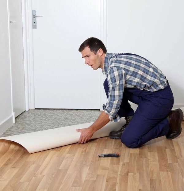 Подготовка деревянного пола перед укладкой линолеума