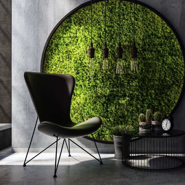 Подготовка стабилизированного мха перед монтажом