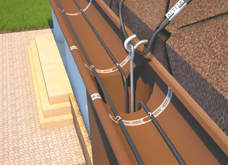 Как крепить греющий кабель в желобе водостока Как крепить греющий кабель в желобе водостока