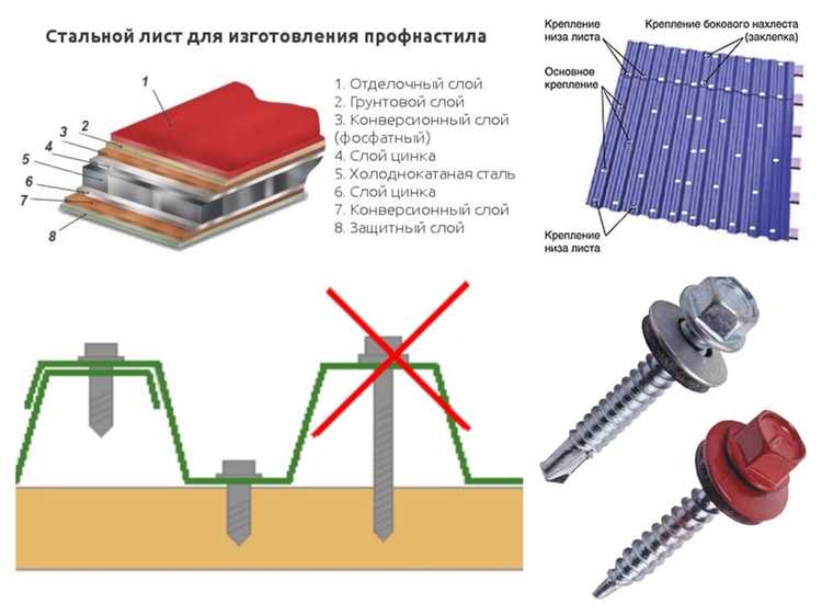 Какие крепежные элементы использовать для установки конька