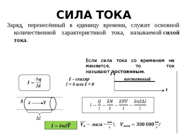 Расчёт скорости дрейфа электронов в медном проводнике