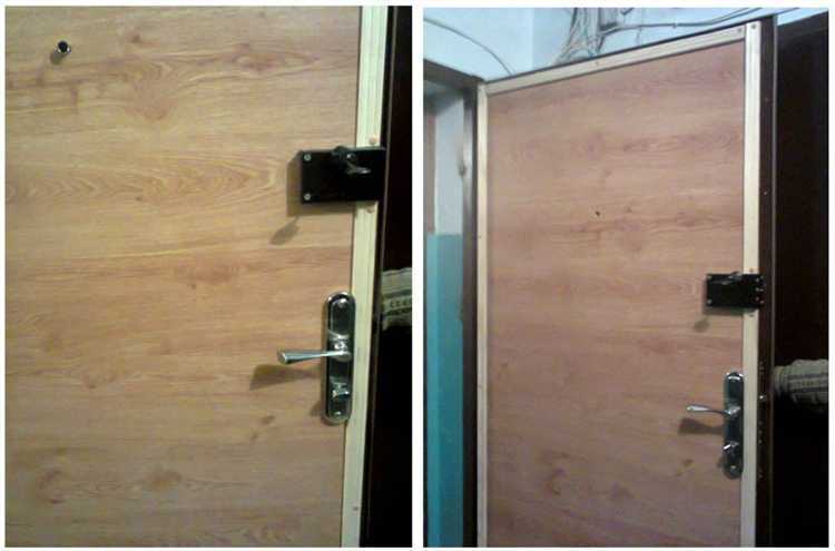 Разметка и нарезка ламината по размерам двери