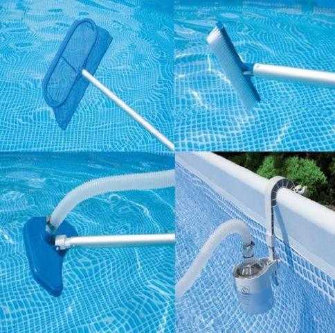 Методы чистки дна бассейна без использования сложных приборов