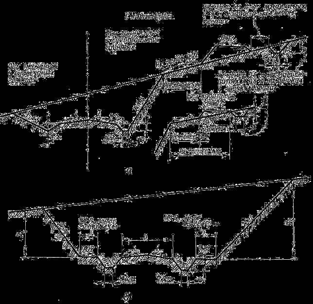 Определение уклона с использованием водяного уровня