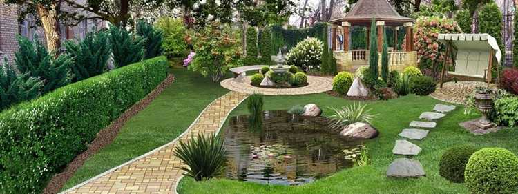 Размещение зелёных насаждений для создания тени и уединения