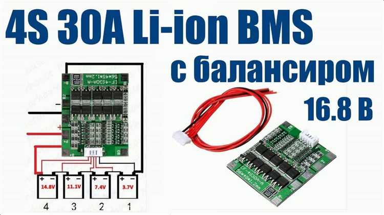Пошаговая последовательность подключения проводов к BMS