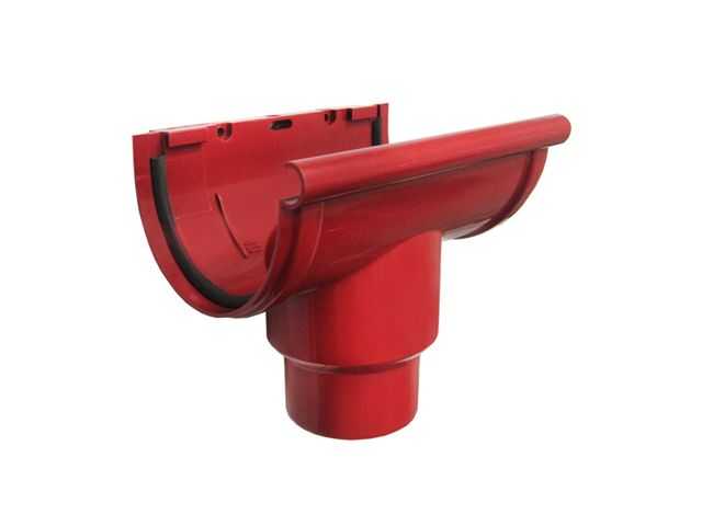 Подключение воронки к системе внутреннего водоотвода