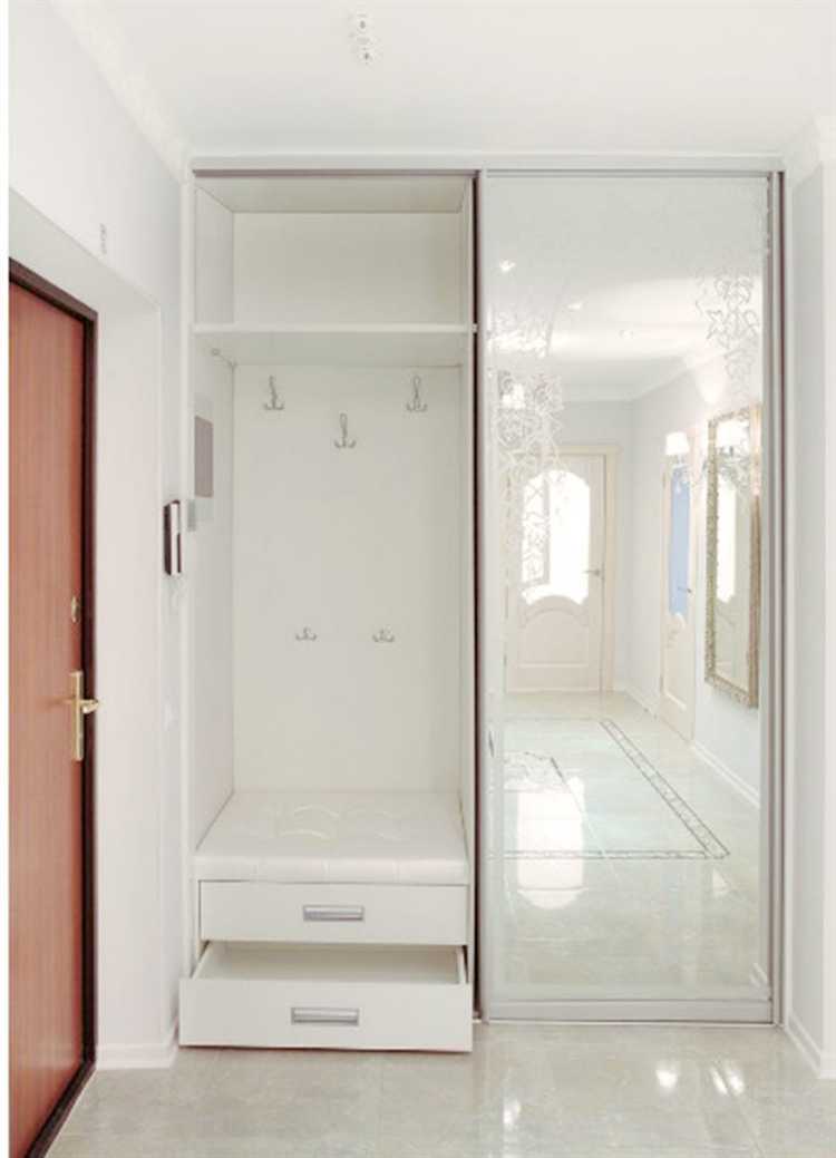 Оптимизация пространства для обуви внутри шкафа купе