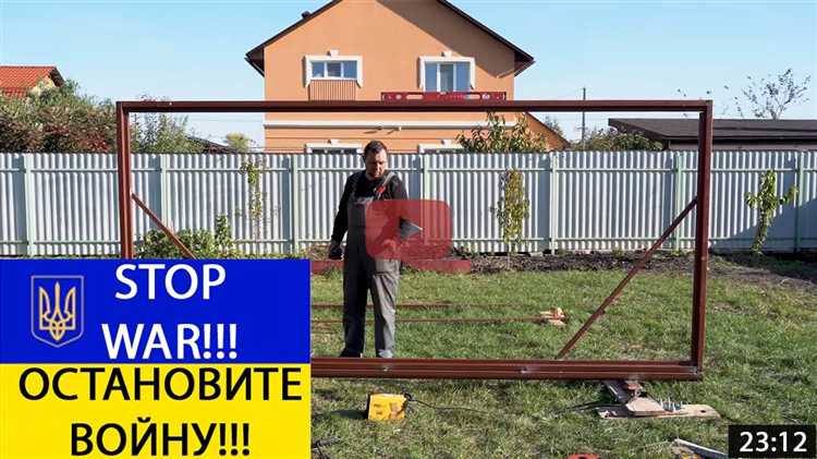 Как самому отремонтировать ворота без сварки