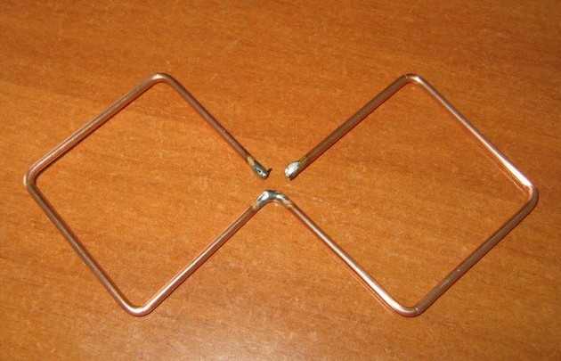 Формирование антенны нужной геометрии