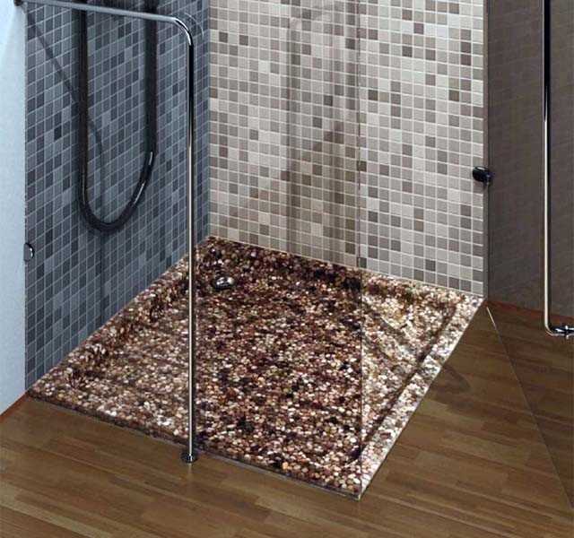 Особенности подготовки основания под душ без поддона