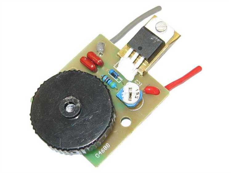 Подбор элементов схемы: резисторы, конденсаторы, управляющий элемент