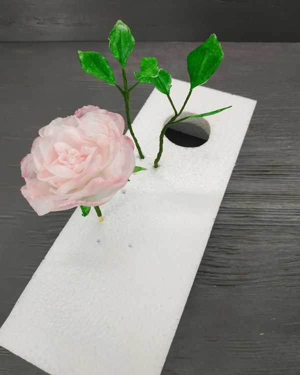 Техника формирования лепестков для натурального вида розы