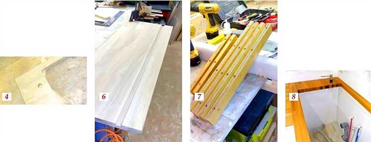 Склейка и стяжка элементов столешницы