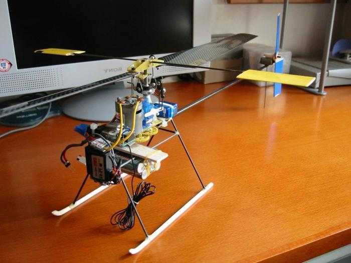 Создание и установка главного ротора