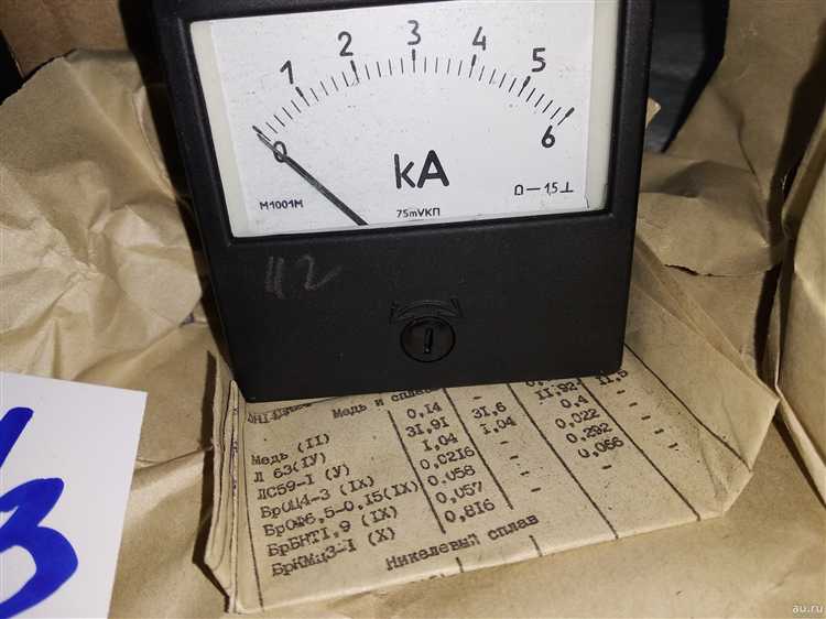 Определение полярности при подключении прибора