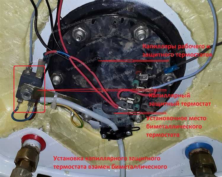 Обесточивание и слив воды из бака водонагревателя
