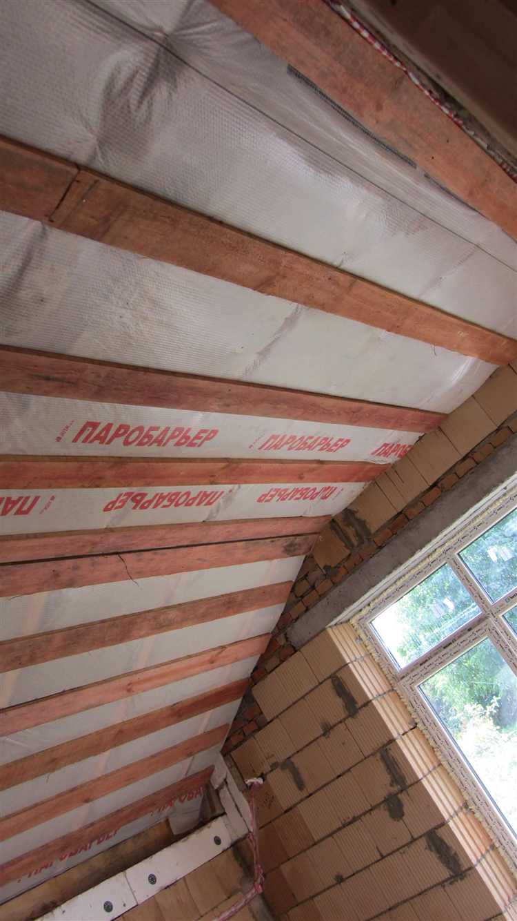 Фиксация утеплителя для предотвращения сползания