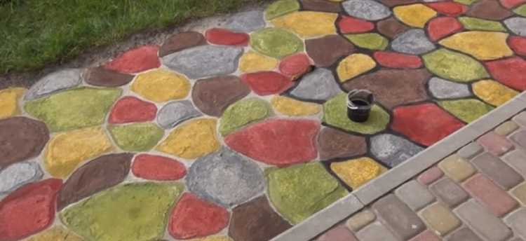 Методы создания декоративной текстуры на свежем бетоне