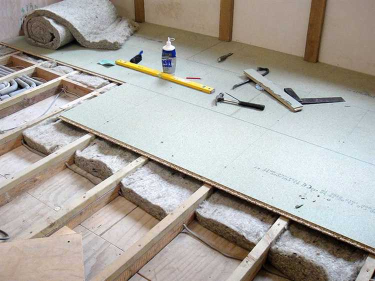 Создание ровной поверхности под плитку после утепления