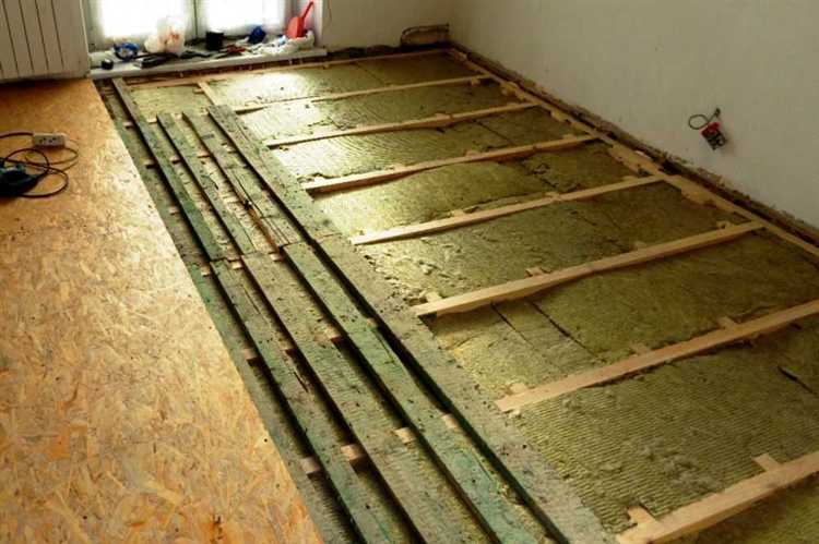 Технология укладки минеральной ваты для утепления пола