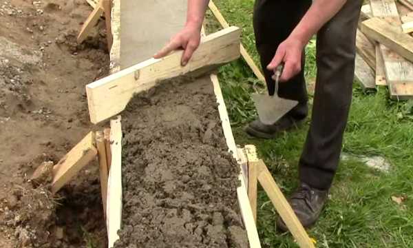 Как выровнять фундаментные блоки по уровню