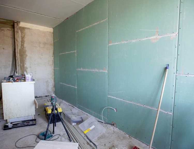 Шпаклевка и финишная отделка после установки гипсокартона