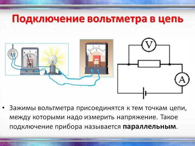 Определение точек подключения в электрической цепи