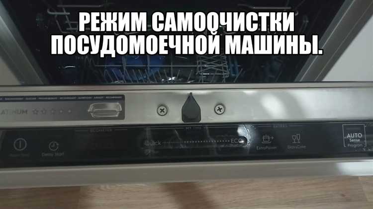 Что делать, если пункт самоочистки не отображается в меню