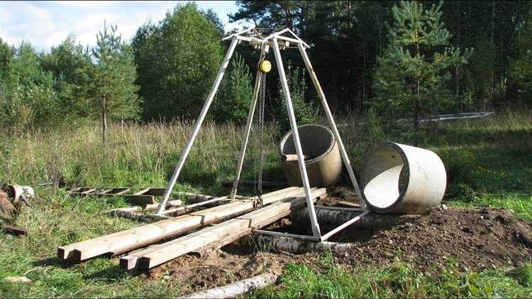 Выбор места и подготовка котлована для установки колец