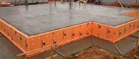 Подготовка основания под плиту перекрытия