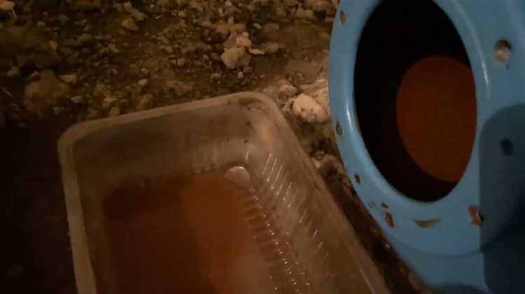 Последовательность снятия старой груши с насосной станции