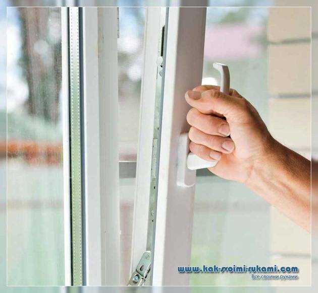 Как заменить ручку на пластиковом окне