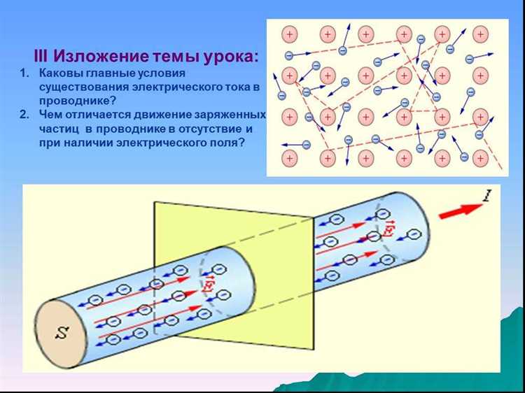 Как влияет тип материала на движение заряженных частиц