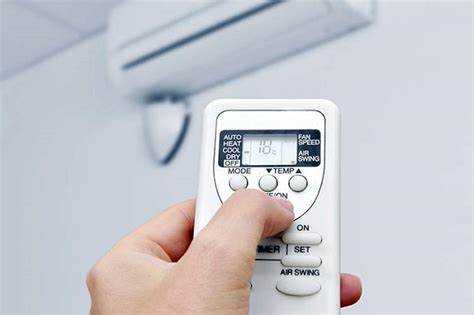 Настройка направления воздуха в кондиционерах с потолочным монтажом