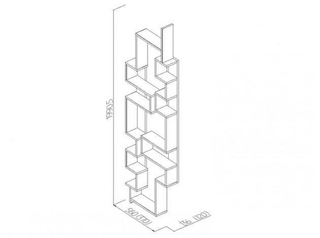 Как рассчитать высоту полки для хранения книг и документов